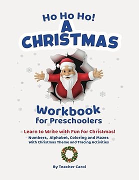 Christmas workbook kindergarten