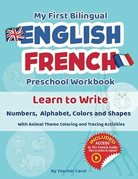 English French Workbook kids