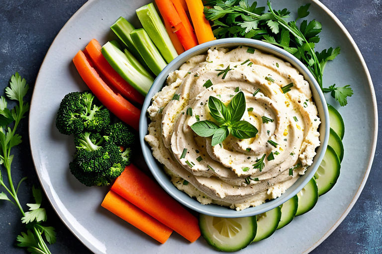 Low-Carb Cauliflower Hummus