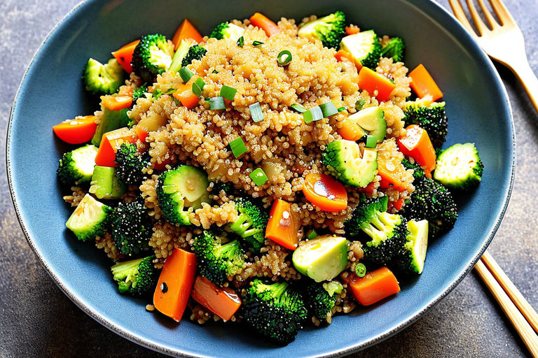 Quinoa Veggie Fried Rice