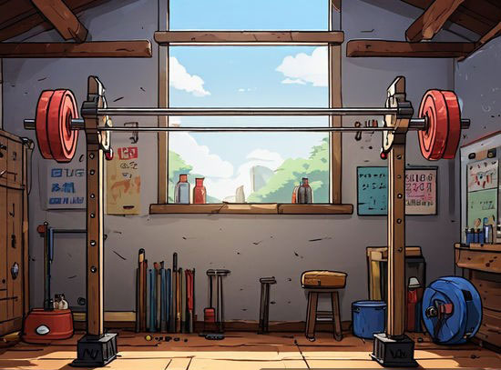 Home gym setup