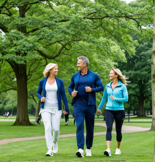 jogging or walking