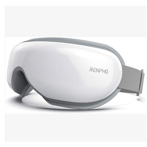 Powerful heating Massage, relieve eye strain. RENPHO Eye massage adopts kneading, trigger point therapy, oscillating pressure, and rhythmic percussion massaging