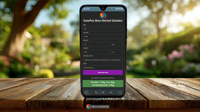 macro nutrient calculator