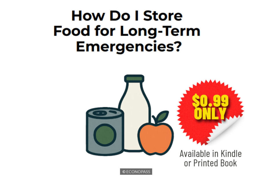 How Do I Store Food for Long Term Emergencies