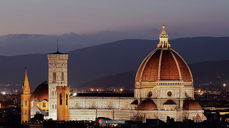 Florence Duomo from Michelangelo hill