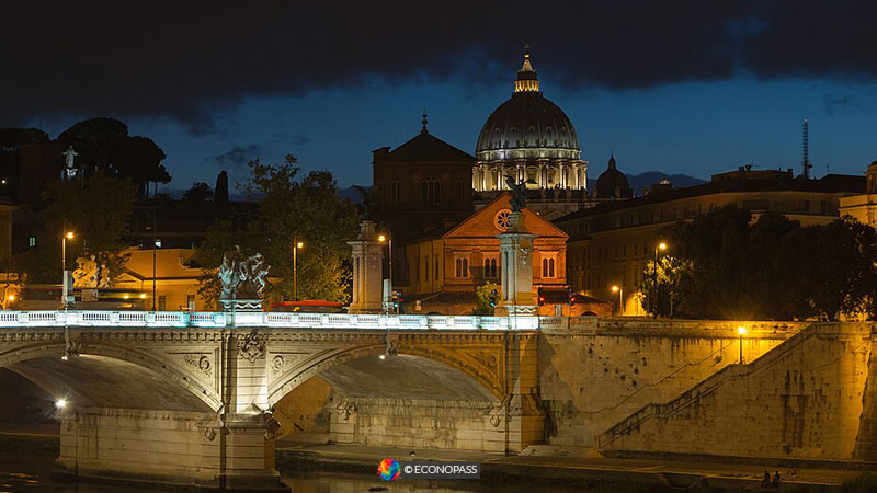 Rome Ponte Vittorio Emanuele II