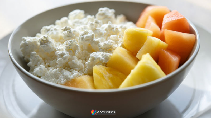 cottage cheese fruits