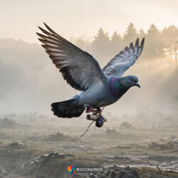A-Pigeon-Delivered-a-Military-Message