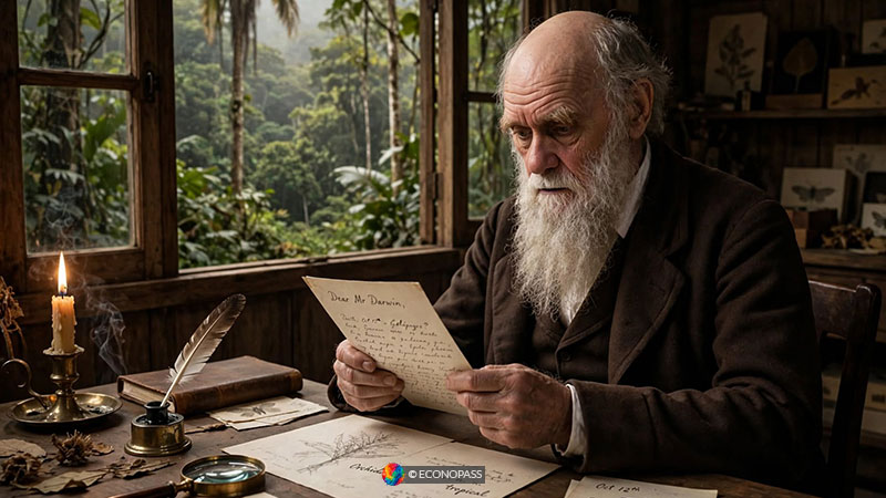Darwin Did Not Come Up With Evolution Alone