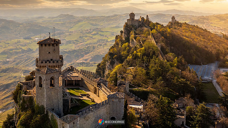 Tiny Country in the Middle of Italy